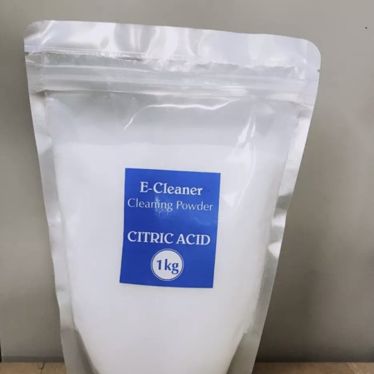 BỘT ACID CITRIC 1KG VỆ SINH MÁY