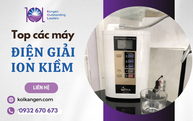 máy điện giải ion kiềm