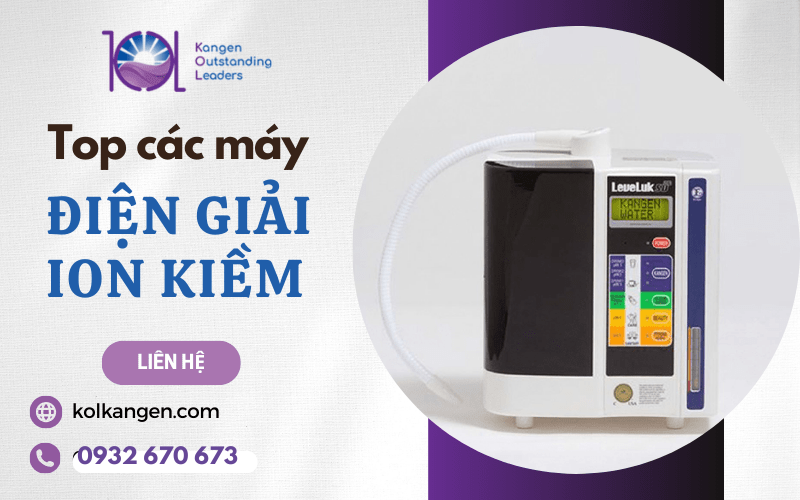 máy điện giải ion kiềm