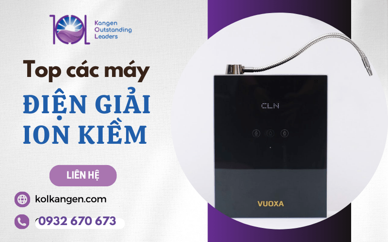 máy điện giải ion kiềm